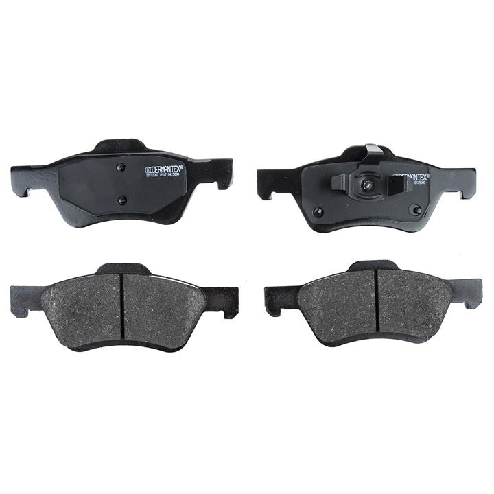 لنت ترمز جلو سرمانتکس مدل TYF-1047 مناسب برای هایما S7 Cermantex TYF-1047 Front Brake Pad For Haima S7